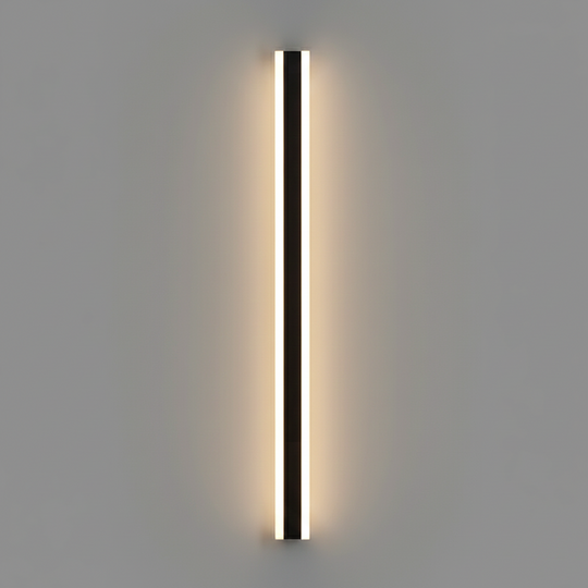 Edge Smooth Minimalist Linear Metal Outdoor Wall Lamp