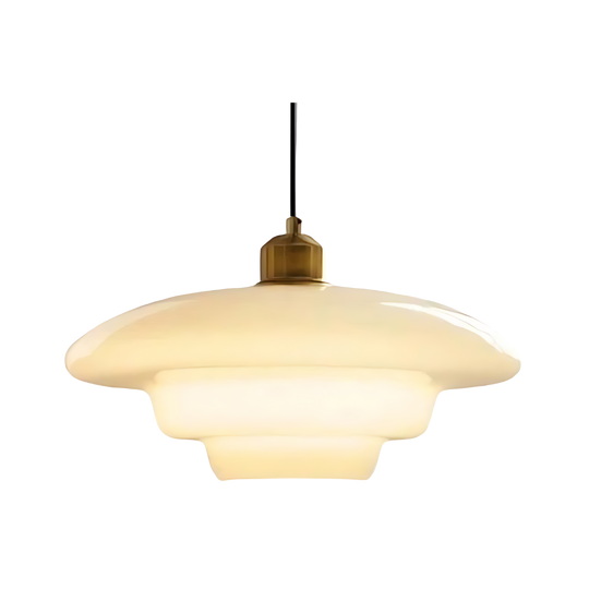 The Pearl of Art Deco Glass Pendant Light