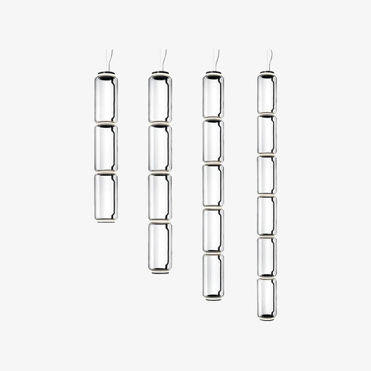 Whisper of Nocturne Modern Glass Pendant Light