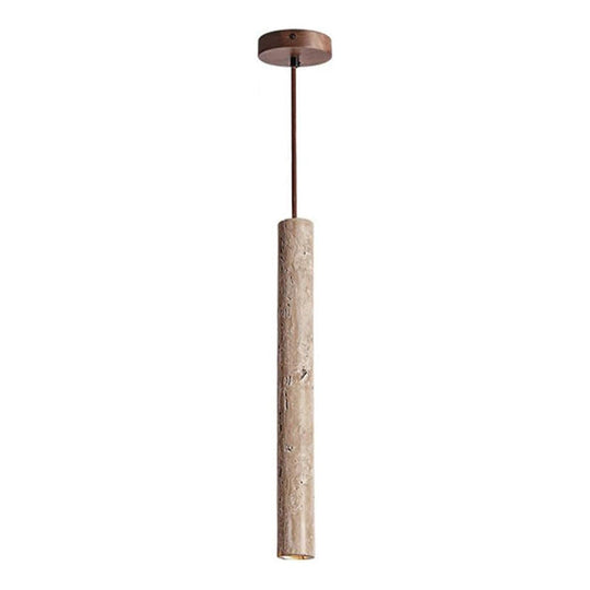 Travertine Minimalist Long Line Ceiling Light