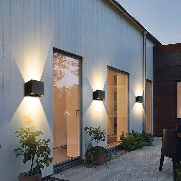 Aera Cube Nordic Iron LED Wall Lamp
