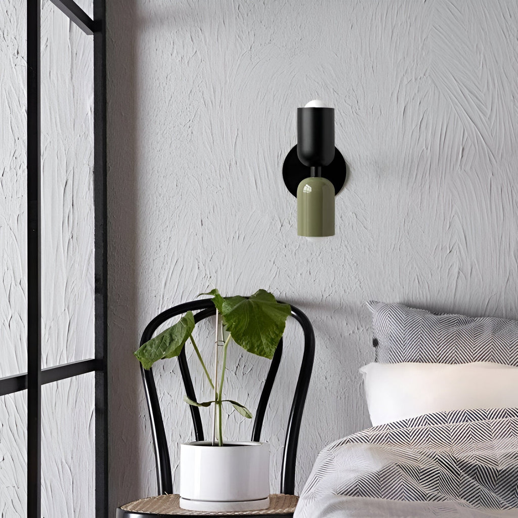 Nordic Colorful Double Head Iron Wall Light