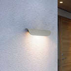 Modern Waterproof Curved Outdoor Wall Light