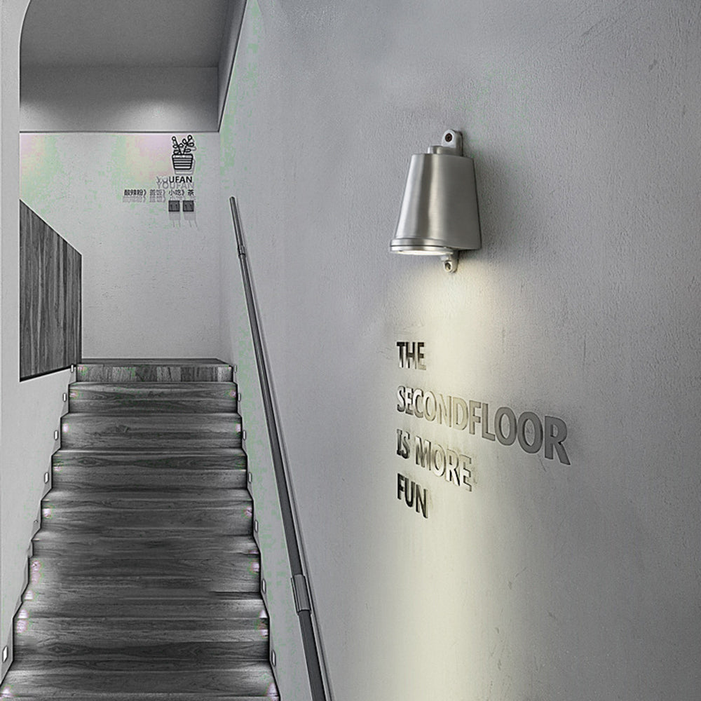 Industrial Metal Bell-Shaped IP65 Waterproof Outdoor Wall Light