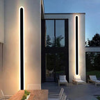 Edge Minimalist Metal Oval IP65 WaterProof Outdoor Wall Light