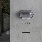 Aldric Retro Industrial Outdoor Glass Wall Lamp