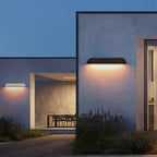 Semi-elliptical Stone IP65 Waterproof Outdoor Wall Light