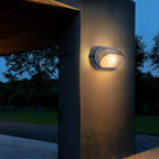 Wall Lamp Geometric Modern Metal Glass  IP65 Waterproof Outdoor Light