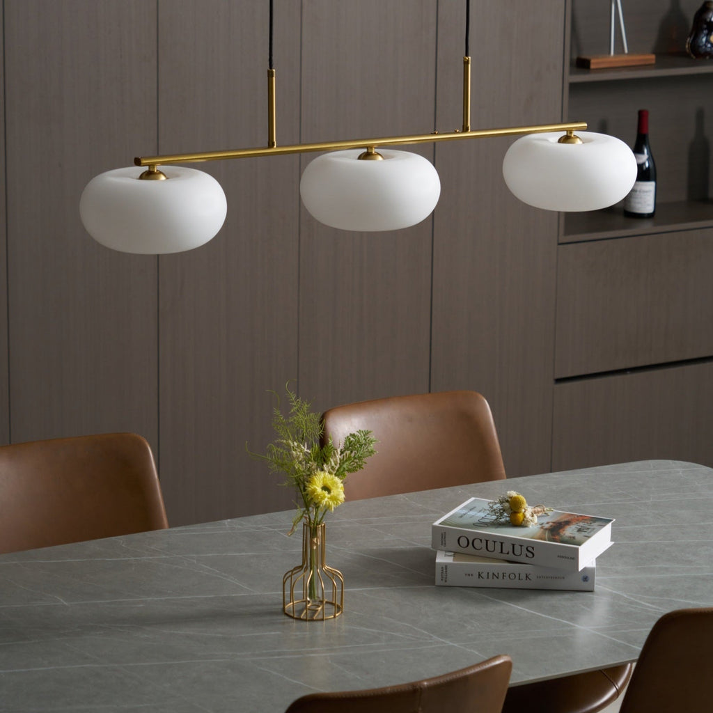 The Solenna Modern Glass Pendant Light