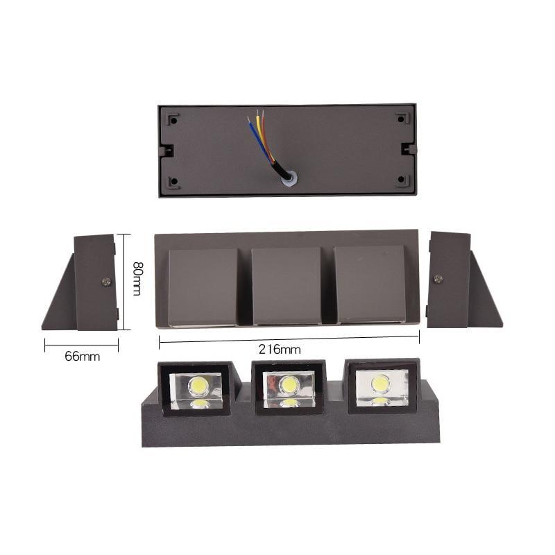 Modern Durable Waterproof LED IP65 Waterproof Outdoor Wall Light
