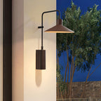 Carins Modern Minimalist Wide Cone Shape IP65 WaterProof Outdoor Light