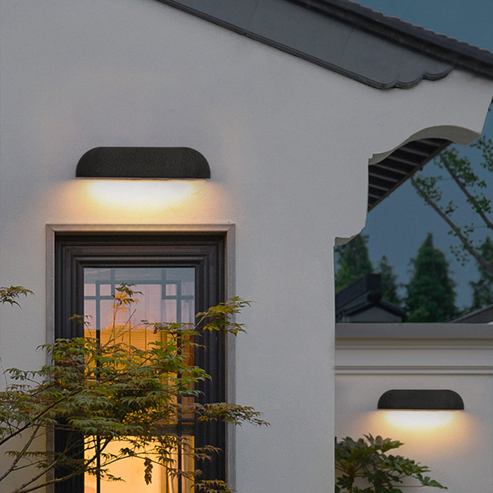 Semi-elliptical Stone IP65 Waterproof Outdoor Wall Light
