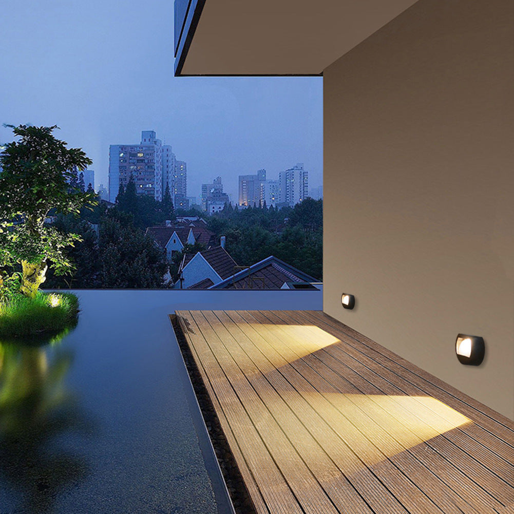 Waterproof LED Solar Minimalist Outdoor Lights