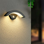 Nordic Arc Metal LED IP65 Waterproof Outdoor Wall Light
