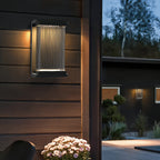 Minimalist Rectangular Glass  IP65 Waterproof Outdoor Wall Light