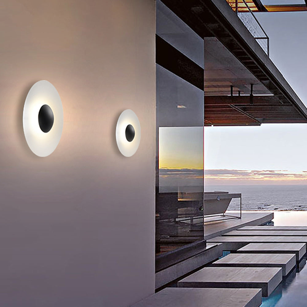 Ciro Modern Round Metal Wall Lamp