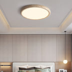 Travertine Japanese Style Round Ceiling Light
