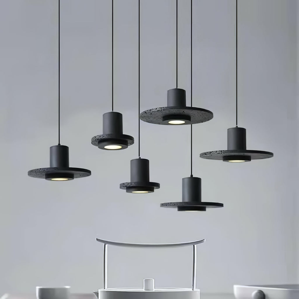 Vulkana Lava Travertine Pendant Light