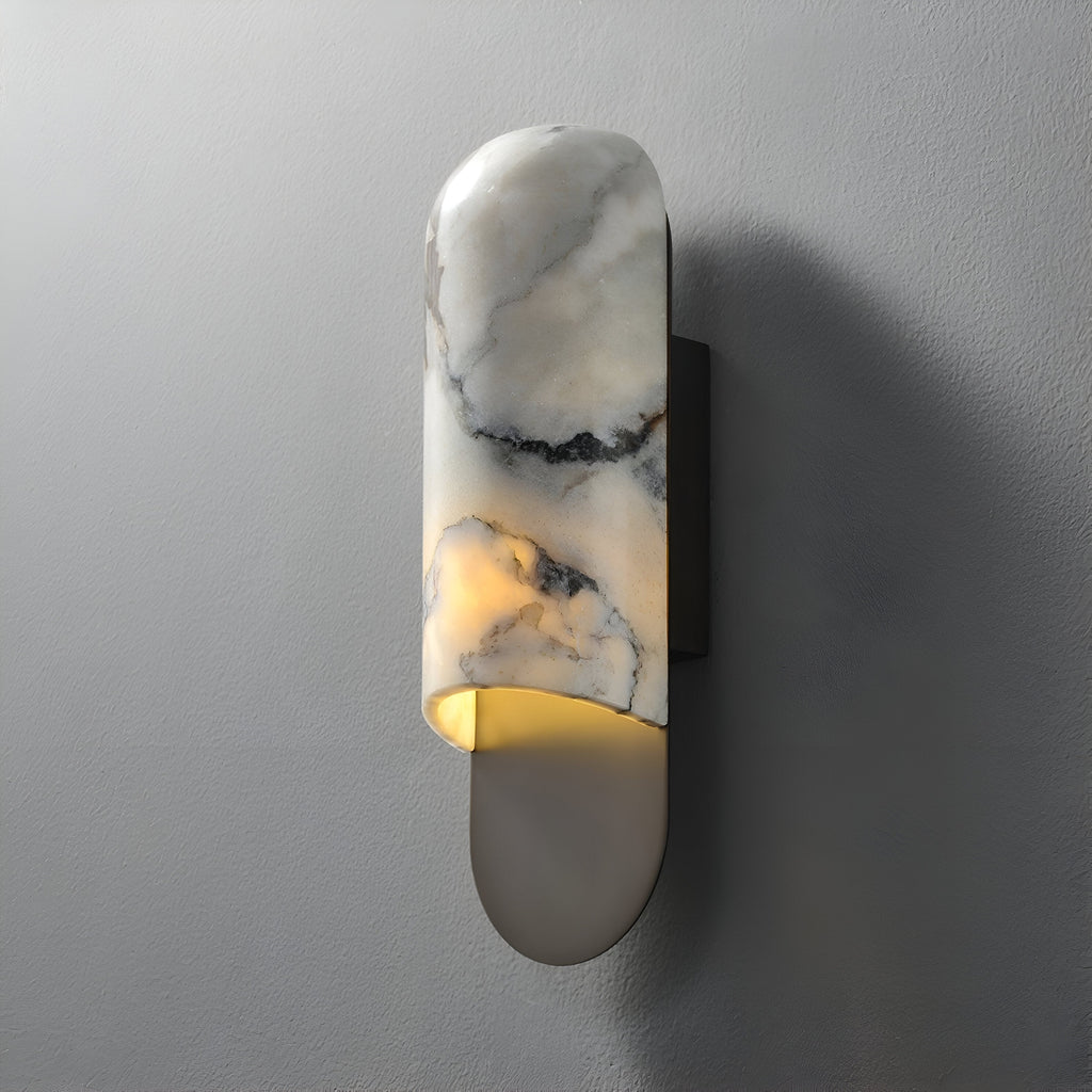 Morwenna Nordic Marble Cave LED Wall Light