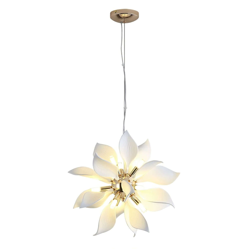 Petaline Bloom Ceramic Floral Pendant Light