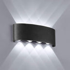 Metal Acrylic Fixtures Up And Down IP65 Waterproof Outdoor Light Wall Light
