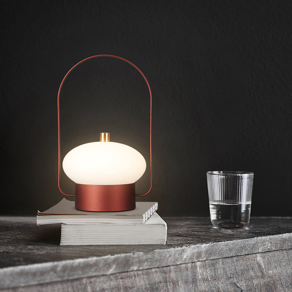 Retro Soft Spot Portable Outdoor Wireless Table Lamp