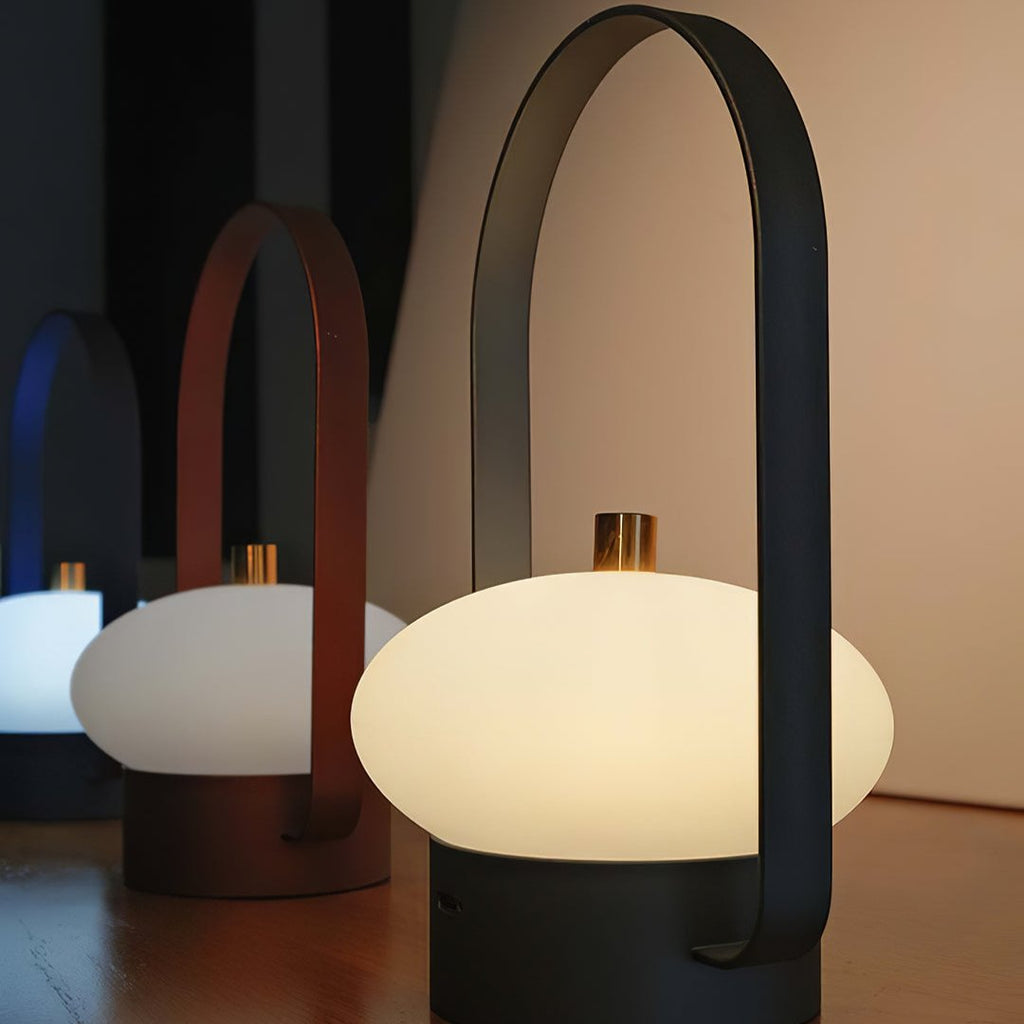 Retro Soft Spot Portable Outdoor Wireless Table Lamp