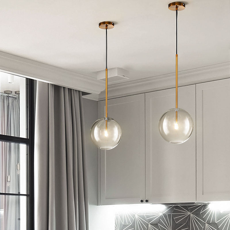 Luminara Sphere Modern Nordic Glass Pendant Light