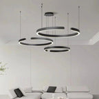 Circular Style Nordic Fused Aluminum Pendant Light