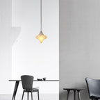 Lyra Star Modern Glass Pendant Light