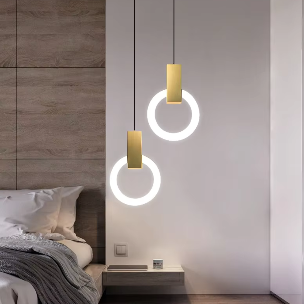 Evening Glow Ring Pendant Light