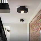 Ethereal Circle Nordic Resin LED Minimalist Ceiling Lamp