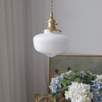 Radiant Lantern Retro Glass Pendant Light
