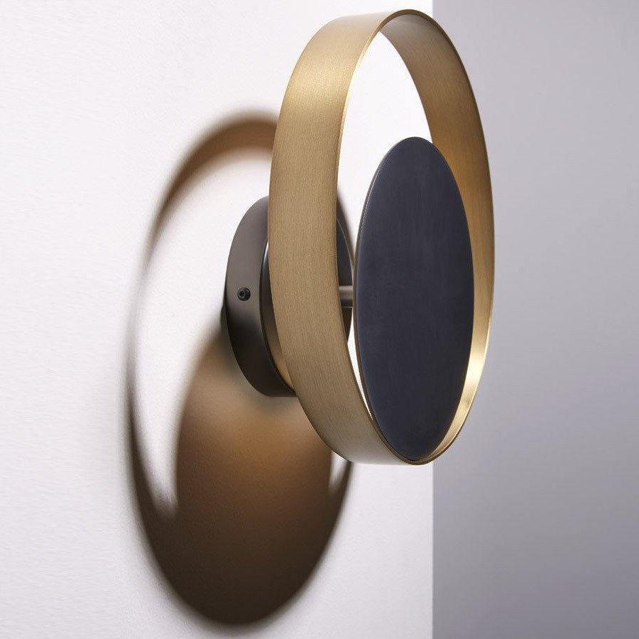 Eclipse Retro Circle Wall Light