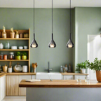 The Light of Tears Glass Pendant Light