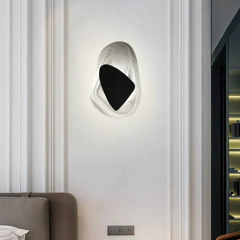 Water Ripple Sculptural Wall Light
