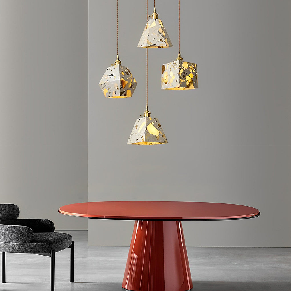 Terrazzo Marble LED Pendant Light