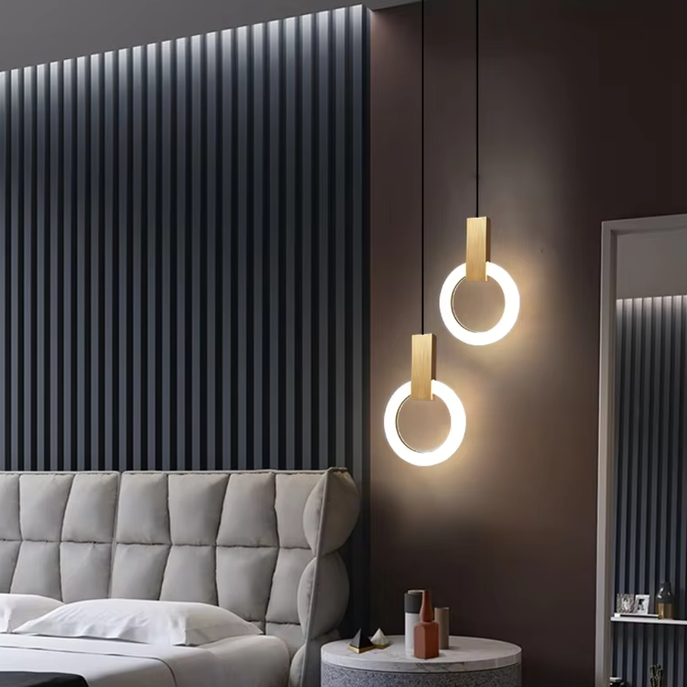 Evening Glow Ring Pendant Light