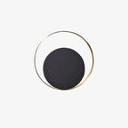 Eclipse Retro Circle Wall Light
