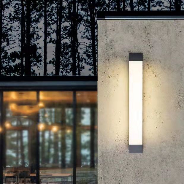 Minimalist Waterproof Linear IP65 Waterproof Outdoor Light