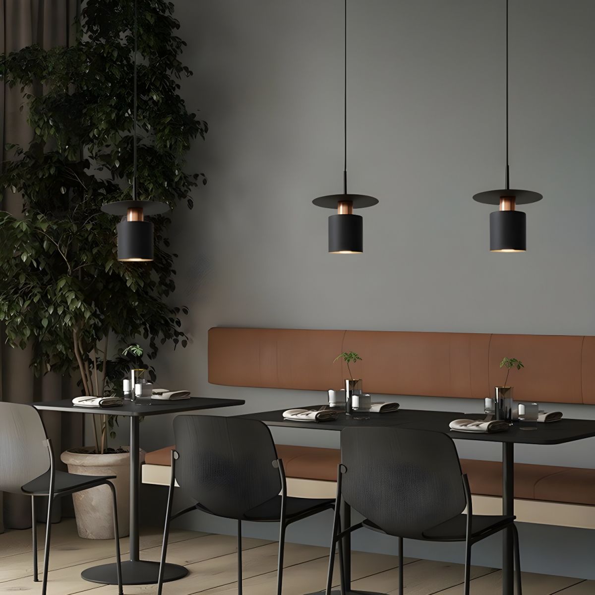 Nordic Flying Saucer Round Pendant Light