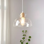 Dane Nordic Clear Glass Pendant Light