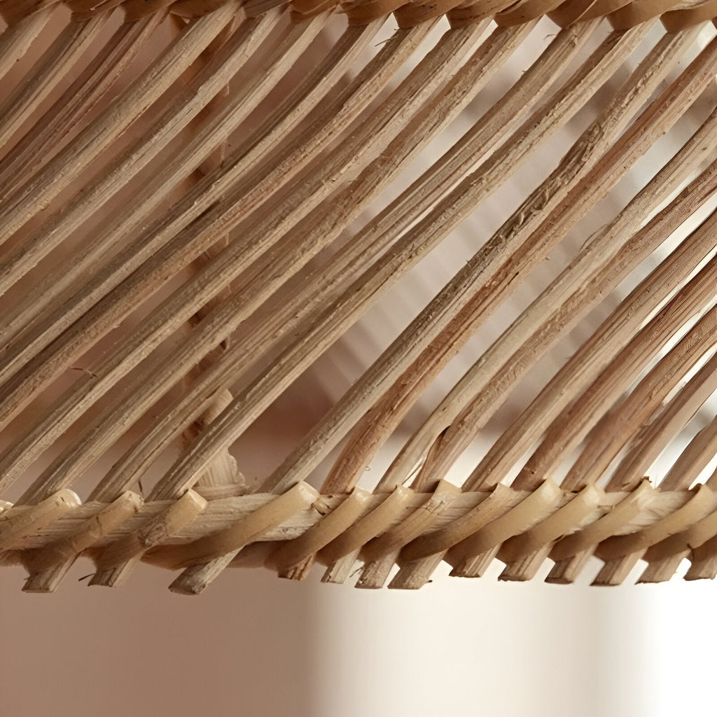 Cocoa Cane Rattan Pendant Light