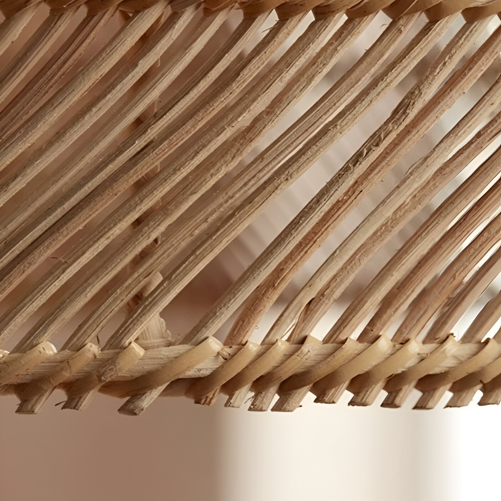 Cocoa Cane Rattan Pendant Light