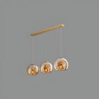 Nordic Minimalist Glass Stone LED Pendant Light