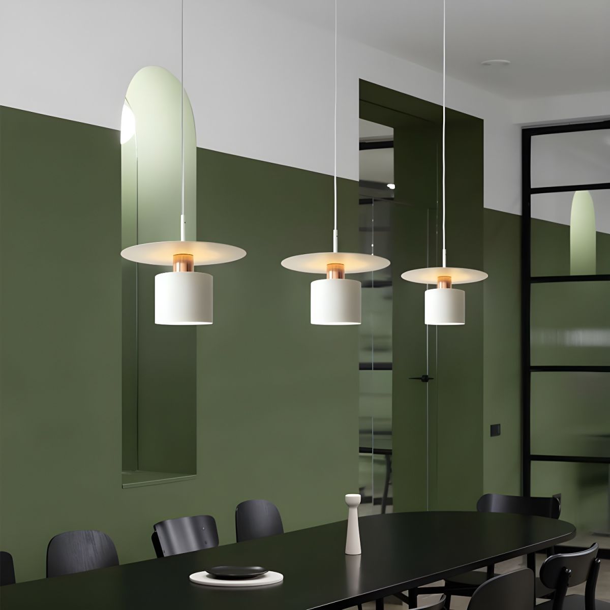 Nordic Flying Saucer Round Pendant Light