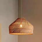 Cocoa Cane Rattan Pendant Light