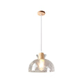 Dane Nordic Clear Glass Pendant Light