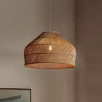 Cocoa Cane Rattan Pendant Light