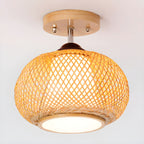 Muto Handmade Rattan Ceiling Light